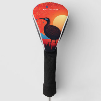 Kiwi Bird bei Twilight Golf Headcover