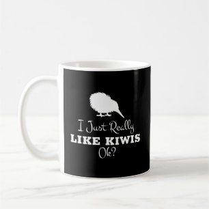 Kiwi Bird für den neuseeländischen Vogel Kaffeetasse