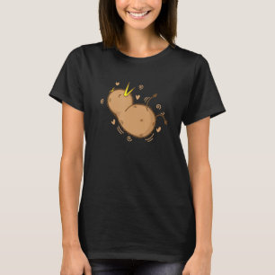 Kiwi Bird lacht Kiwi Frucht Neuseeland T-Shirt