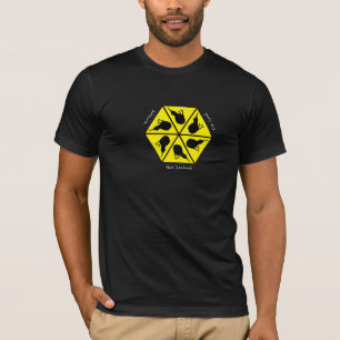 Kiwi Bird & Neuseeland/ Aotearoa Islands (Pizza) T-Shirt