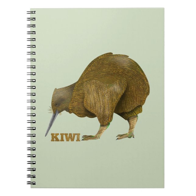 Kiwi bird Neuseeland Notizblock (Vorderseite)