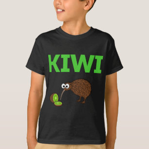 Kiwi Bird und Frucht Funny Niedlich Neuseeland Bir T-Shirt