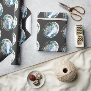 KIWI CHRISTMAS NEW ZEALAND PAUA MUSCHEL CUSTOM XMA GESCHENKPAPIER