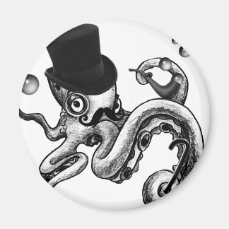 Kiwi, der Extravagante Oktopus Magnet