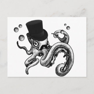 Kiwi, der Extravagante Oktopus Postkarte