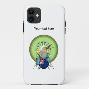 Kiwi Drumming Neuseeland Musik Case-Mate iPhone Hülle