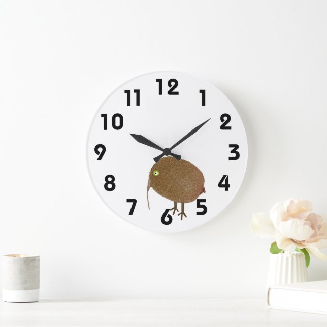 Kiwi Frucht Vogel Uhr (Zuhause)