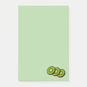 Kiwi - Fruchtsammlung - Post-it Klebezettel