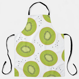 Kiwi Fruchtscheiben, nahtlose Abbildung. Schürze