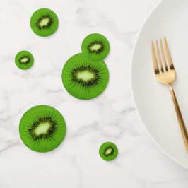 Kiwi Fruit Fresh Slice Konfetti