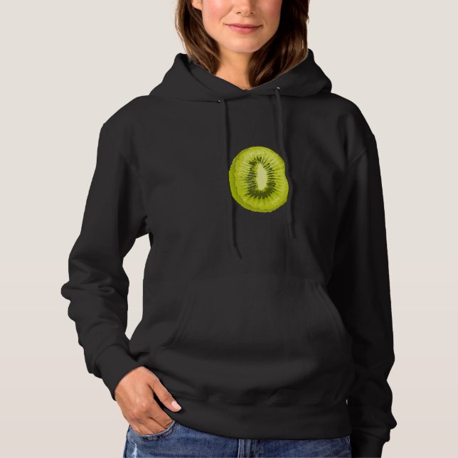Kiwi Fruit Vacation Beach Pool Party Hoodie (Vorderseite)