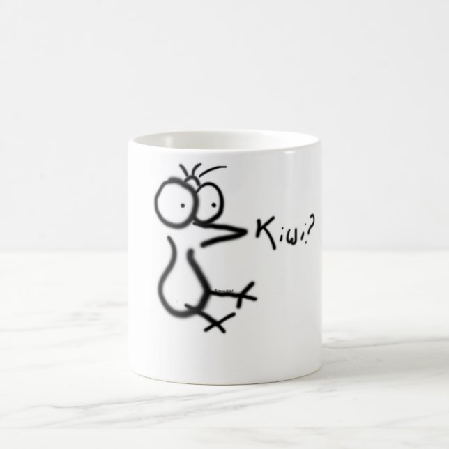 "Kiwi?" Kaffee-Tasse Kaffeetasse (Mittel)