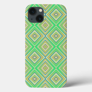 Kiwi Lime Green Alternative Diamond Muster Case-Mate iPhone Hülle