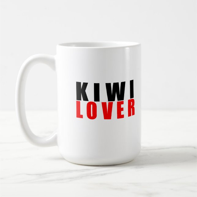 Kiwi lover kaffeetasse (Links)