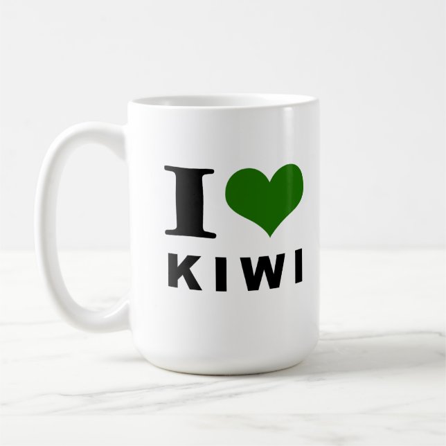 Kiwi lover kaffeetasse (Links)