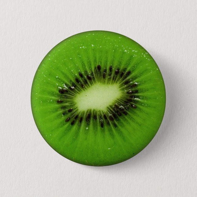 Kiwi-neue Scheibe Button (Vorderseite)