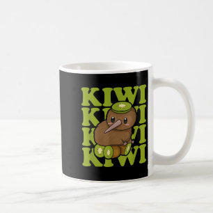 Kiwi Neuseeland Zitat für einen Kiwi-Vogelliebhabe Kaffeetasse