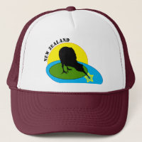 Kiwi - New Zealand Bird & Bro Fashion/Trucker Hat