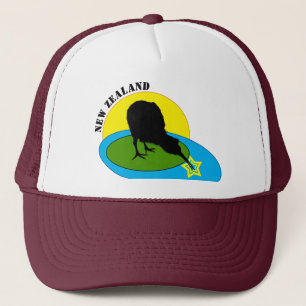 Kiwi - New Zealand Bird & Bro Fashion/Trucker Hat Truckerkappe