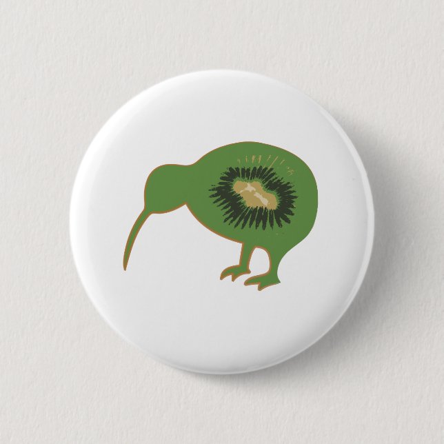 Kiwi nz Kiwifruit Button (Vorderseite)