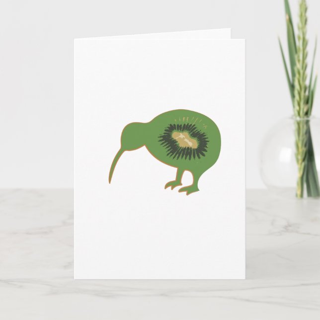 Kiwi nz Kiwifruit Karte (Vorderseite)