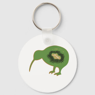 Kiwi nz Kiwifruit Schlüsselanhänger