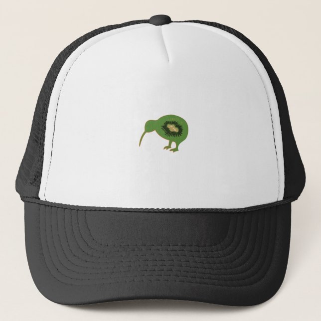 Kiwi nz Kiwifruit Truckerkappe (Vorderseite)
