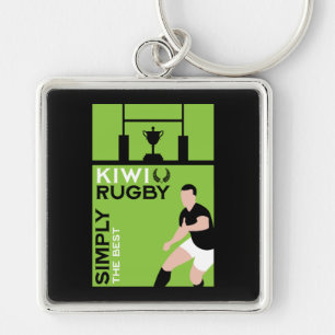 Kiwi NZ Rugby Players Art Schlüsselanhänger