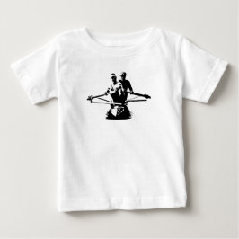 Kiwi Pair Neuseeland rudern Baby T-shirt