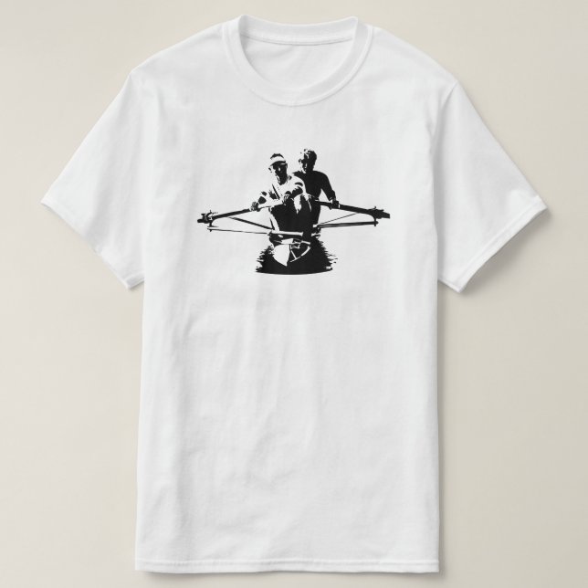 Kiwi Pair Neuseeland rudern T-Shirt (Design vorne)