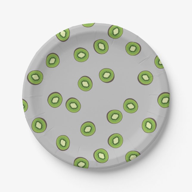 Kiwi Pappteller (Vorderseite)
