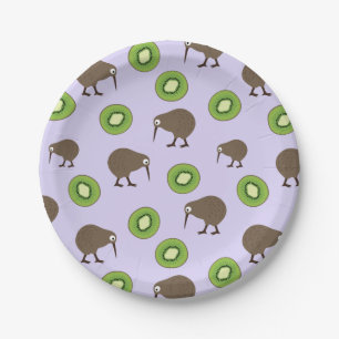 Kiwi Pappteller