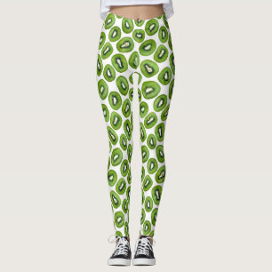 Kiwi Pattern Leggings