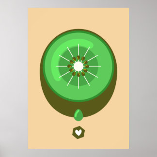 Kiwi-Poster Poster