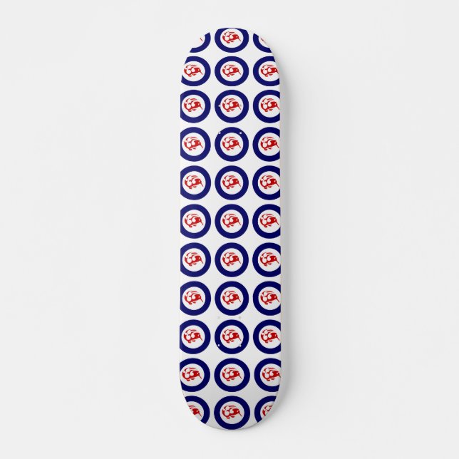 Kiwi Roundel Skateboard (Vorne)