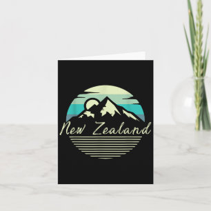 Kiwi Rugby Neuseeland Land Geschenk Neuseeland  Dankeskarte