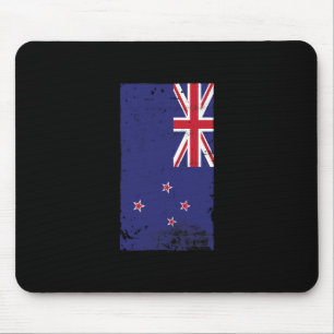 Kiwi-Stolz Reise Urlaub Neuseeland-Flagge Mousepad