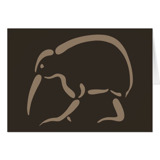 Kiwi stylisé (Devant horizontal)