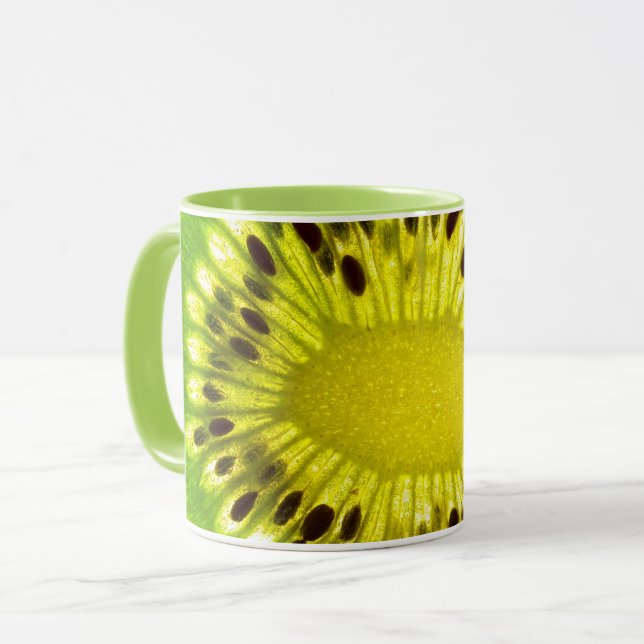 Kiwi Tasse (Vorderseite Links)