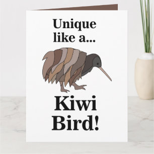 Kiwi-Vogel Karte