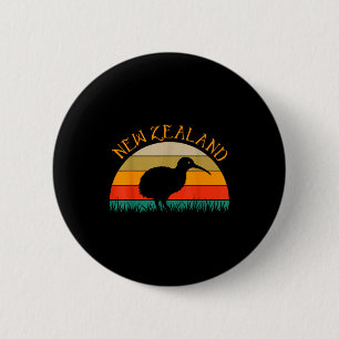 Kiwi-Vogel nz Reise Neuseeländer Neuseeland  Button