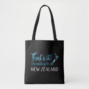 KIWI ZIEHT NACH NEUSEELAND PAUA TASCHE