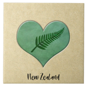 Kiwiana Neuseeland Fliese