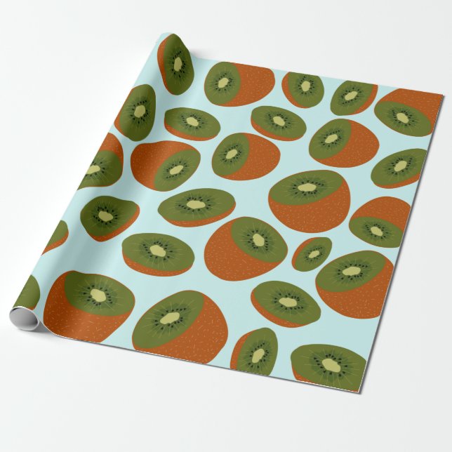 Kiwifruit Pattern Geschenkpapier (Ungerollt)