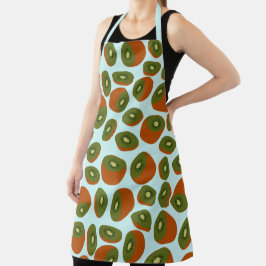 Kiwifruit Pattern Schürze