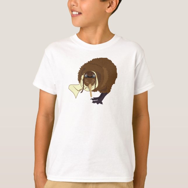 Kiwigleichnis-Buchcharaktere T-Shirt (Vorderseite)
