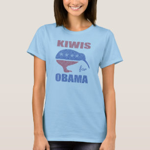 Kiwis für Obama Frauen Neuseeland-Shirt T-Shirt