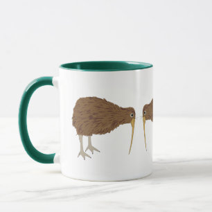 Kiwis Keramik Tasse