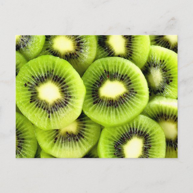 Kiwis Postkarte (Vorderseite)