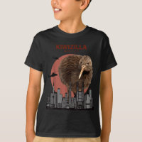 Kiwizilla Lustiger Kiwi _ Neuseeland Vogelliebhabe